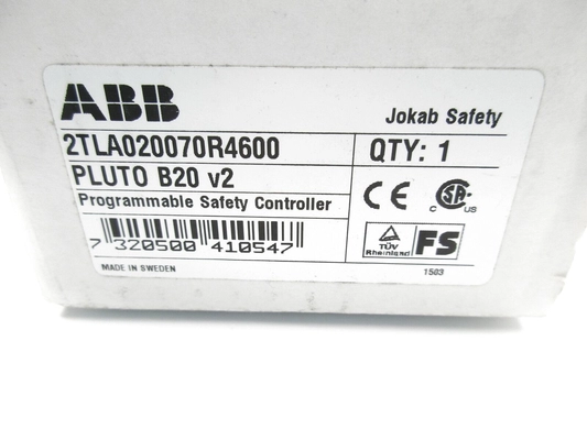 China ABB 2TLA020070R4600 Programmable Safety Controller StatusBus 24 V DC Failsafe 16 1.5A on sale China ABB 2TLA020070R4600 Programmable Safety Controller StatusBus 24 V DC Failsafe 16 1.5A on sale