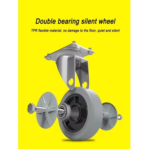 150kgs L73cm*W47cm*H98cm Platform Truck Foldable Platform Truck Push Dolly Multifunctional Heavy Duty Foldable Warehouse