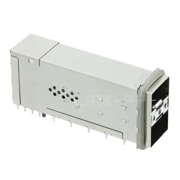 TE 1-2198318-7 zSFP+ Cage 2x1 Port With Integrated Connector 32 Gb/s Included