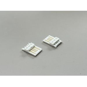 High-Performance USB 2.0 AM Solder-Type Connector | White Gold-Flash Terminal |