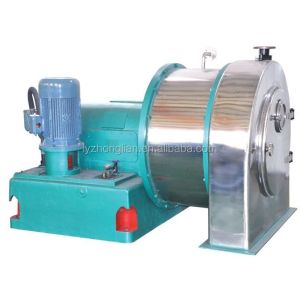 SS316l automatic centrifugal continuous pusher centrifuge for salt