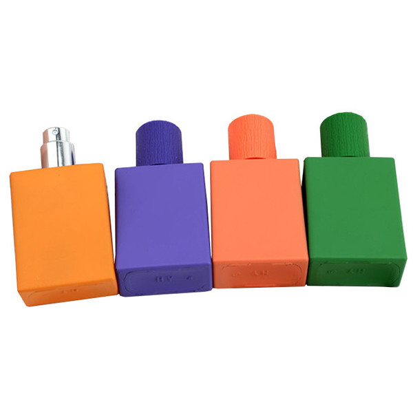 Screw Cap Closure Empty Glass Perfume Bottles Customizable Logo