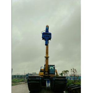 Construction Projects Vibratory Hammer Pile Driver For Waterbodies Pile Driving