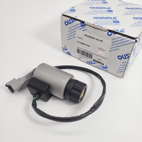 UC1026017421 Solenoid Valve For Komatsu WA150-5 WA200-5 WA250-5 WA320-5