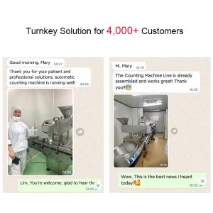 Vitamin C Effervescent Bottle Tube Counting Filling Tablet Packing Machine