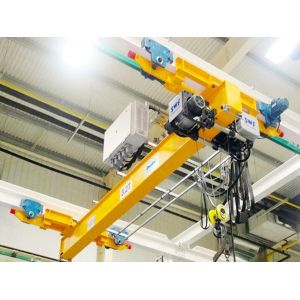 Customized 3 Ton Overhead Crane Remote Operation Eot Overhead Crane