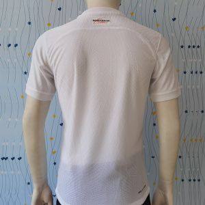 Fabric Polyester White Player Version Jersey Breathable Durable