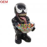 China Manufacturer OEM Custom Venom Lethal Protector Candy Bowl Holder Cartoon figure for sale