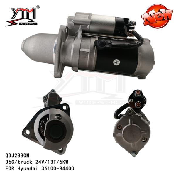for Hyundai New Powertruck(6X2) 04 Genuine OEM 36100-84400 Starter / 3610084400