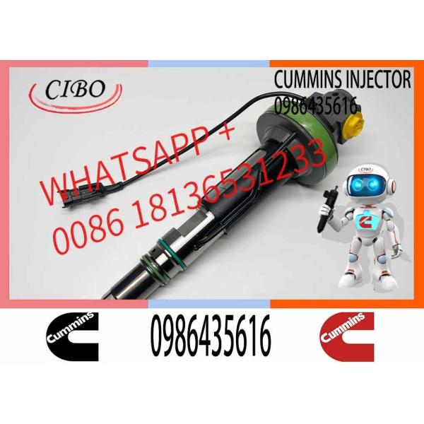 Construction Machinery Parts Fuel Injector For QSK19 Diesel 0986435905