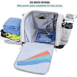 The Durable Crowdsource Designed Duffel Bag with 10 Optimal Compartments