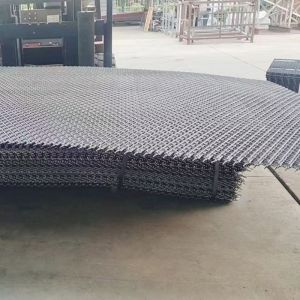 4x8 Sheet Galvanized Stretched Expanded Metal Mesh Diamond Hexagonal Hole