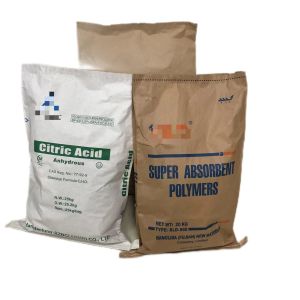 Environmentally Friendly Sewn Open Mouth Multiwall Paper Bags for Customized