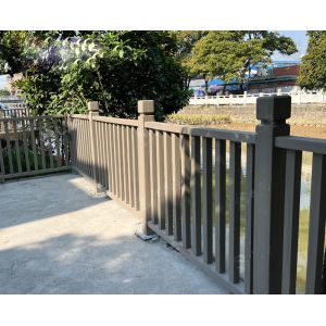 WPC Fence Panel 2000x1200mm Wood Plastic Composite Railing