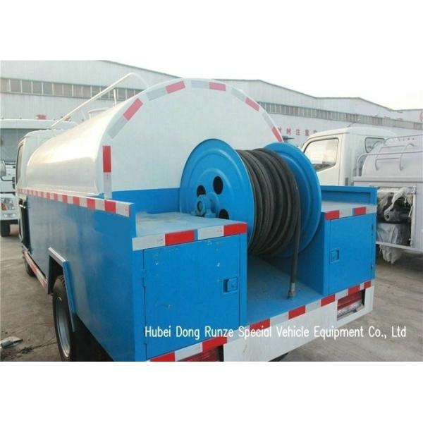 Dongfeng Multifunction Sewer Flusher Truck With High Pressure Jetting Pump 4000L