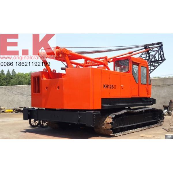 Quality 35ton Japanese Hitachi Lattice Boom Track Crawler Crane (KH125-II) for sale