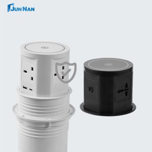 Multi-function Power Socket With Wireless Charger