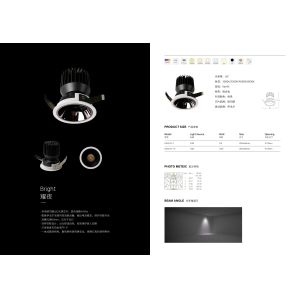 Switch Control Home Lighting With LED Incandescent Halogen Or CFL Buld Types And Aluminum Alloy Shade Material