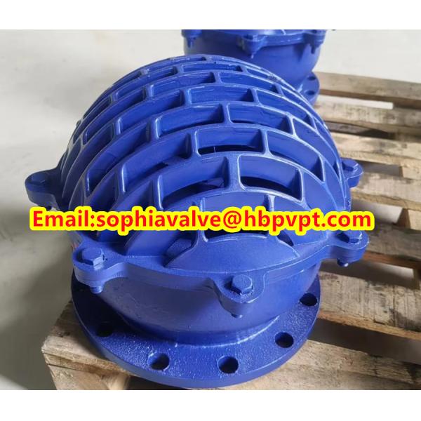 foot valve with resilient seal flange standard BS4504