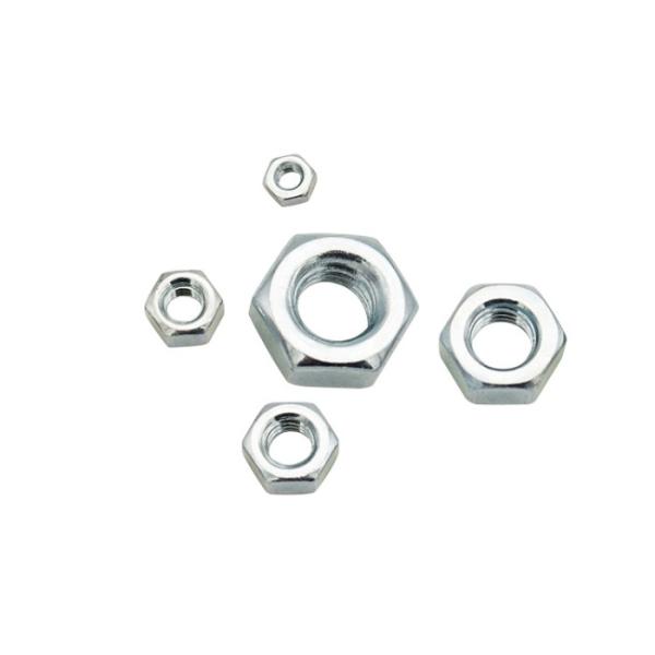 Carbon Steel Zinc Special Hex Nuts For Type Screws And Lock Round Screws And Nuts