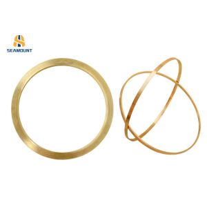 CNC Machinery Copper Seal Ring Customized Processing For Ring Injector