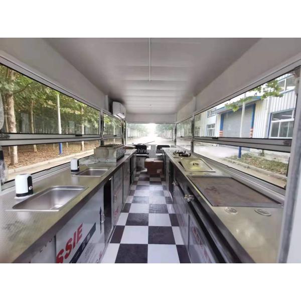 After Service Video technical support Super performance food truck with low investment