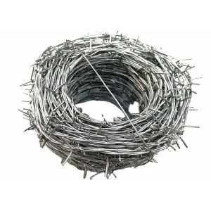 Reverse Twist Barbed Wire Fence Silver / green 12GX14G 14GX14G 16GX16G