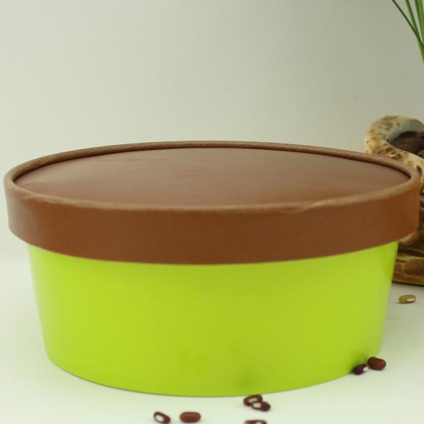 Quality Paper Salad Bowls With Lids - Multi-Purpose, Stylish and Stackable for sale