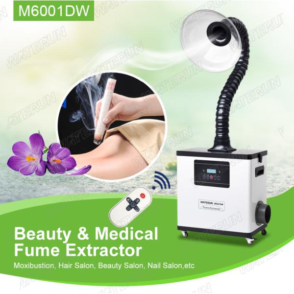 Microcomputer Salon Fume Extractor Air Cleaner With Freestanding Arm