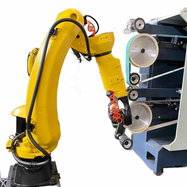 Quality Flexible Robot Grinding Cell For Polishing Applications With 380V Voltage for sale