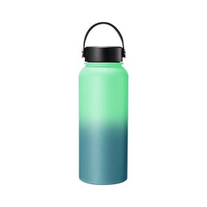 Gradient Color Stainless Steel Double Wall Drink Bottle Customized Design