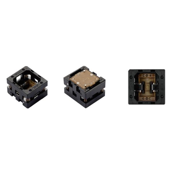 Open Top Programming IC Test Sockets High Temperature For Semiconductor Testing