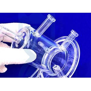 Morse 6.5 Customized Glass 2.2g/Cm3 Quartz Labware For Chemical Industry