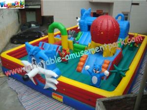 Wholesale Custom Inflatable Amusement Park , Giant Inflatable Toys For Kids Play from china suppliers