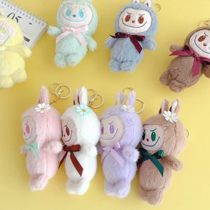 Cute Plush Doll Keychain with Customizable Features and Material