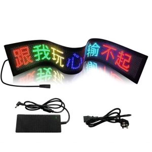 USB Input Interface Bluetooth App Controlled Outdoor LED Screen for Car Control