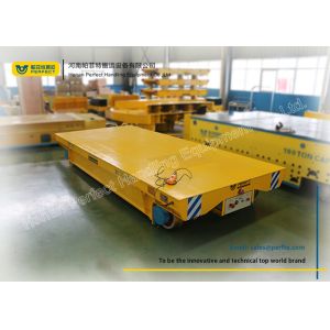 Explosion Proof Metallurgy Rail Guided Vehicle Trailer Adjustable Speed