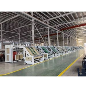 Full Auto Chemical Flute Paper Lamination Machinery with High Speed and