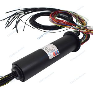 Low Temperature slip ring with Electric Power Rotary Join for Industry