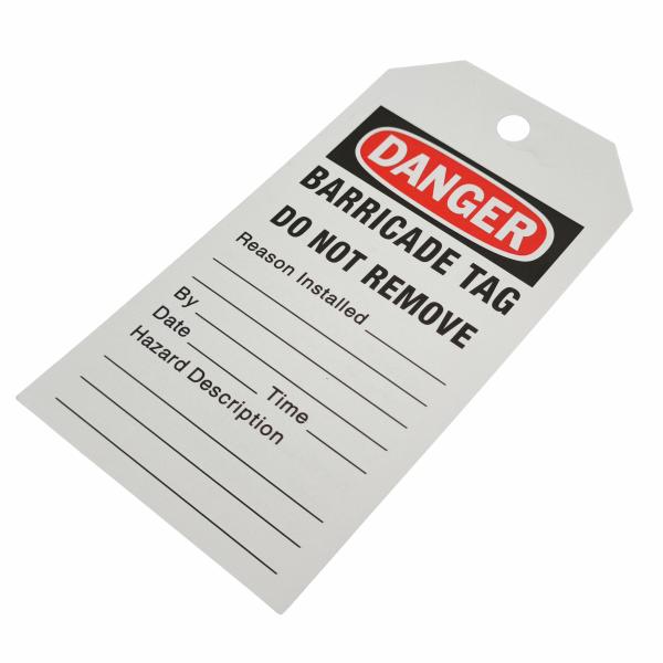 Customizable Industrial Safety Tag with Design Options