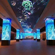 Customized HD Led Display Module size 320 mm X 128 mm Pixel Density 160000/sqm