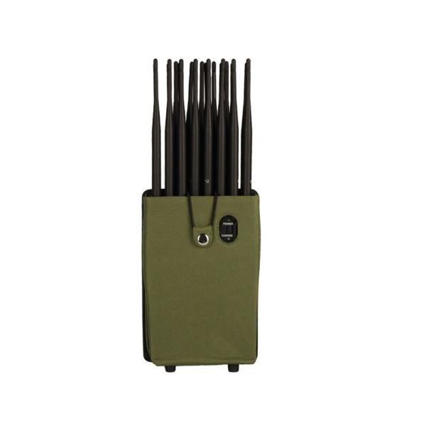 Quality All In One GPS Jammer Powered By Rechargeable Lithium Battery With Operating Humidity 5%-80% for sale