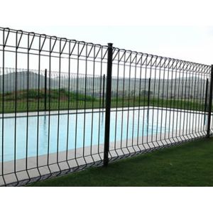 Welded Polyvinyl Chloride BRC Roll Top Fencing 50×100