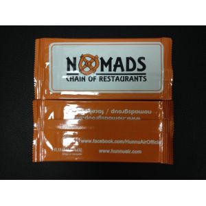 China factory single packed customized promotional refreshing wet wipe tissue