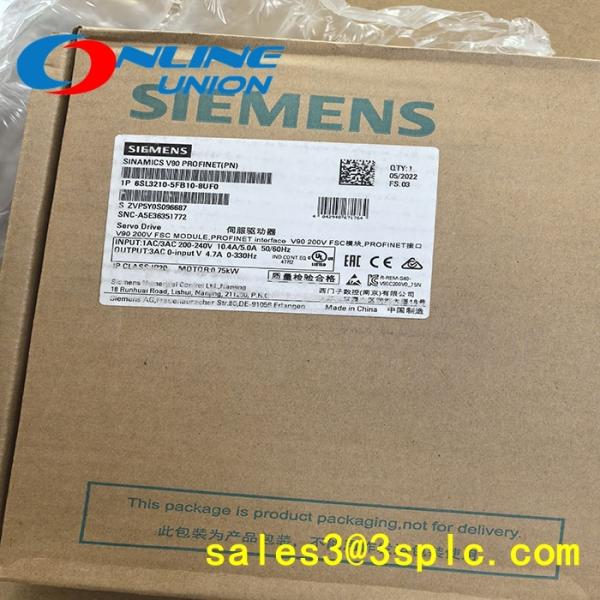 6SL3210-5FB10-8UF0 frequency converter with PROFINET interface in Siemens