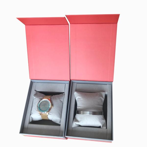 Custom Magnetic Box for Jewelry Bracelet Watch Packaging Recyclable and Eco-friendly