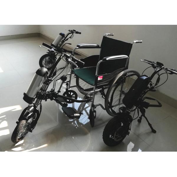 Quality Portable Electric Wheelchair Conversion Kit Maneuverable Easy Steering for sale