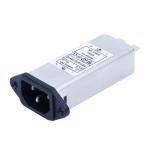 YB11A10-10A-Q IEC Inlet Filter Long Model Socket EMI Filter For Blood Cell