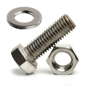 Polished Stainless Steel Hex Socket Bolts 1.0mm Thread Pitch 100pcs Pack