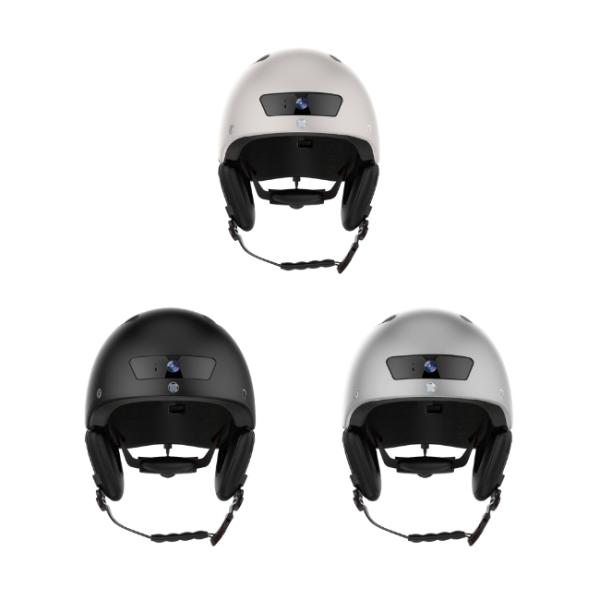 OEM Pink Inbuilt 1080P HD Camera Intelligent Bike Helmet With Rear Light